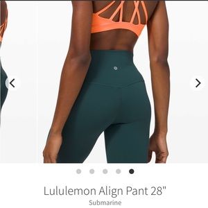 Lululemon Align Leggings Submarine 28”